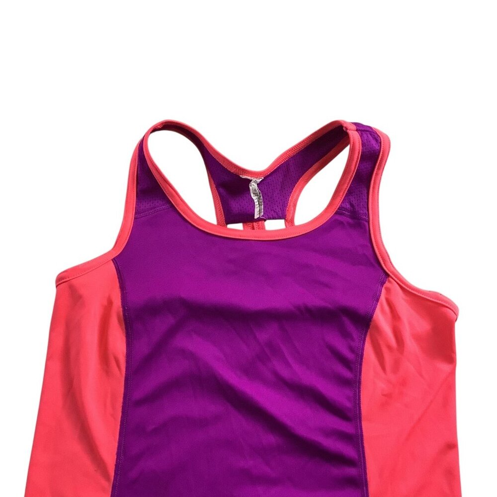 Danskin Now Girls Athletic Tank Top L 10-12 Drimore Sleeveless Activewear - Picture 11 of 11